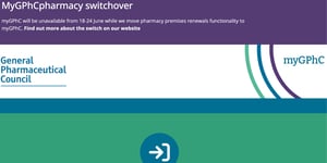 MyGPhC to go offline for a week